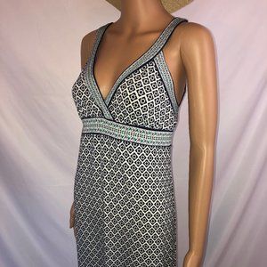 Max Studio V-Neck Sleeveless Maxi Dress NWOT